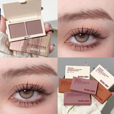 Two Color Eyeshadow Palette